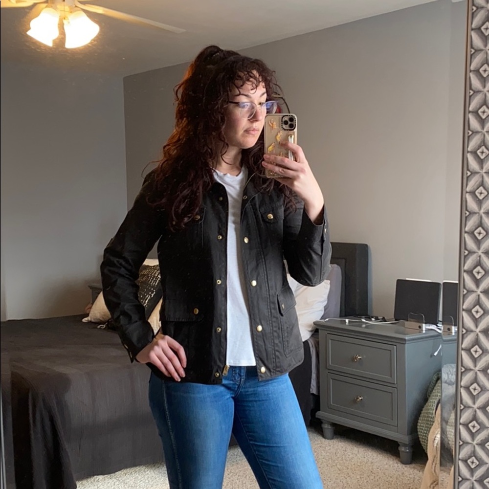 J Crew Relaxed Boyfriend Fit Jacket